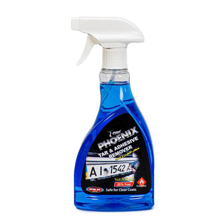 اسپری پاک کننده قیر و چسب خودرو فونیکس کد p508 حجم 500 میلی لیتر